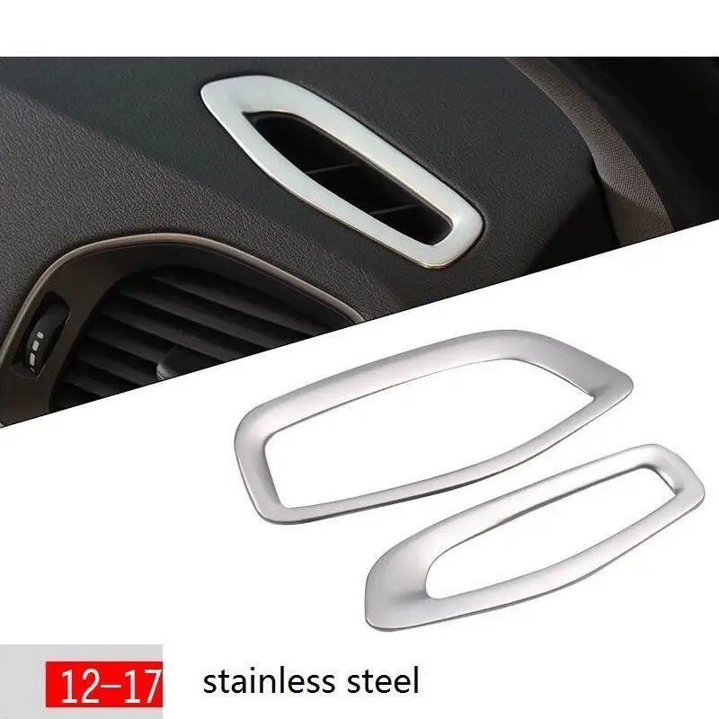 Авто розетка приборной панели кондиционера автомобиля Декоративные хром