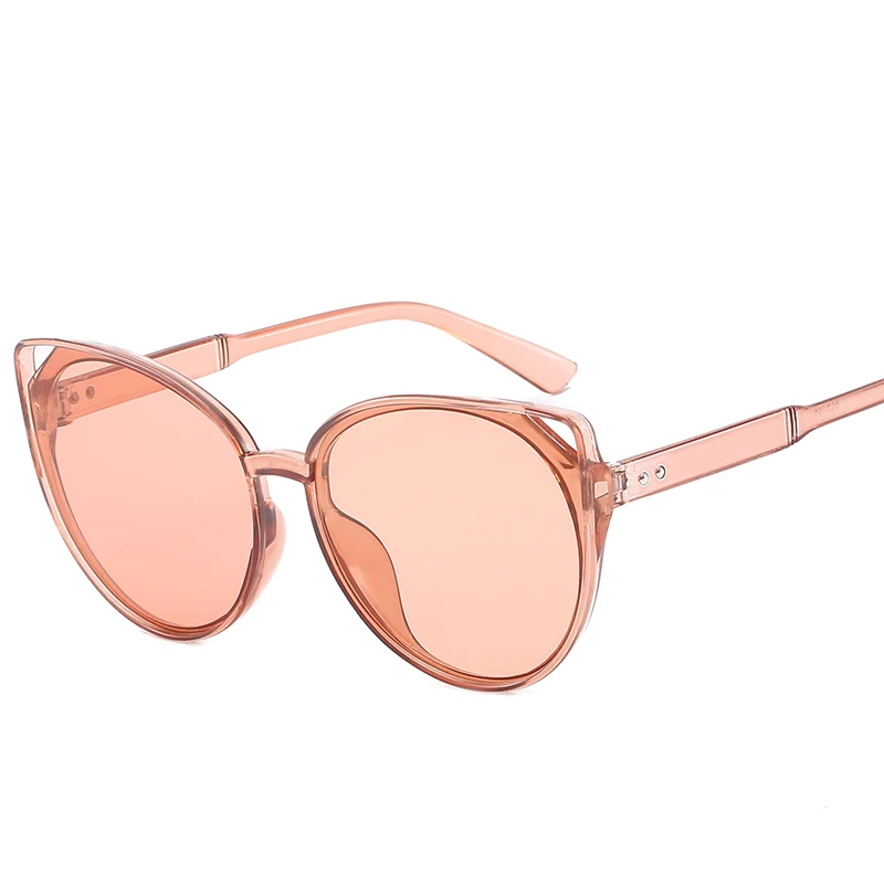 Винтажные Солнцезащитные очки кошачий глаз женские и мужские Брендовые с