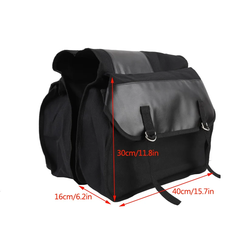 

3 in 1 Trunk Bags Mountain Road Bicycle Bike Cycling Double Side Rear Rack Tail Seat Pannier Pack Luggage Carrier