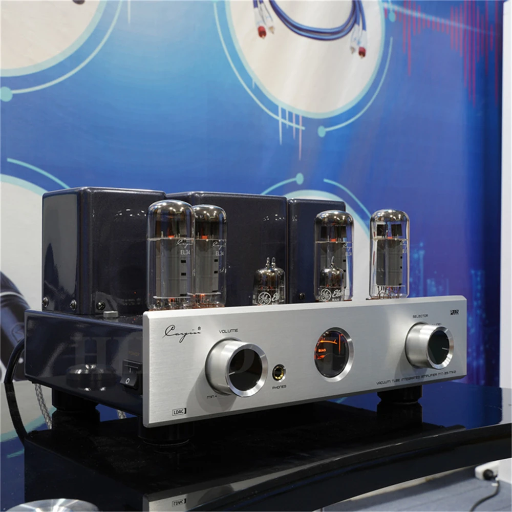 Cayin Mt-35 MK2 BT-Plus Bluetooth HiFi Hi-end Integrated/Headphone Earphone Dual Mode Tube Amplifier EL34*4 TR 18W*2 UL 35W*2 |