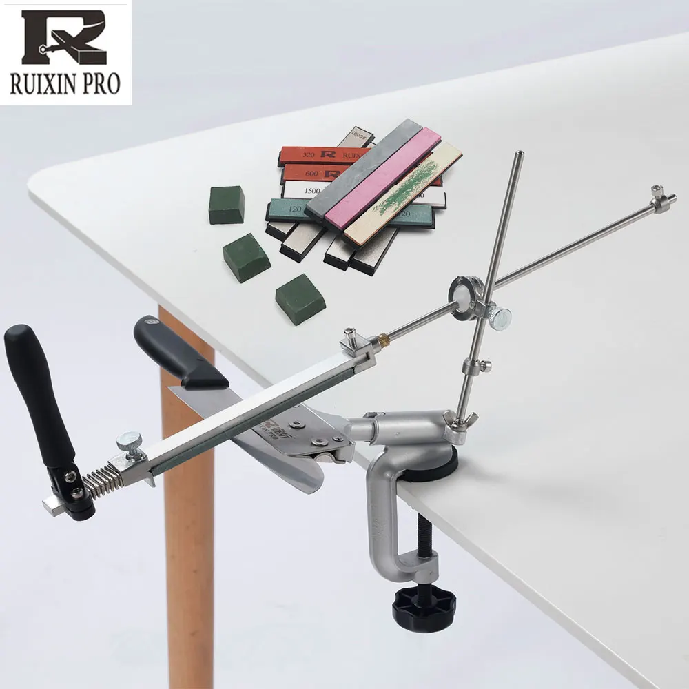 Professional Knife Sharpener - Afilador De Cuchillo Diamond Sharpening Stone, Ruixin Pro Rx 008 Afiador Faca, Whetstone Kitchen Tool image 2