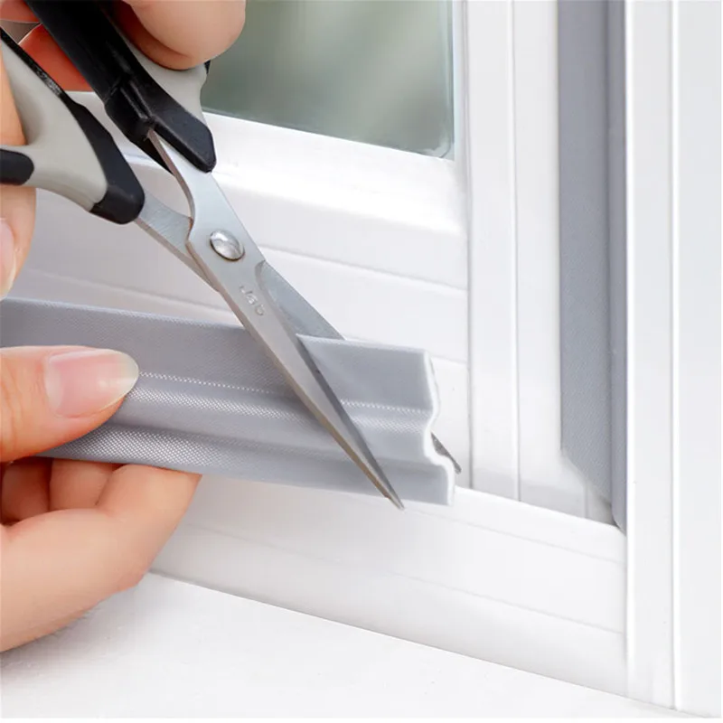 

10M Self Adhesive Anti Collision Window Seal Strip SoundProof And Windproof Foam Door Rubber Strip For Sliding Window Home Docor