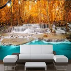 Пользовательские 3D фото обои для гостиной спальни фоновые стены HD лес природа пейзаж роспись 3D настенные бумаги домашний декор