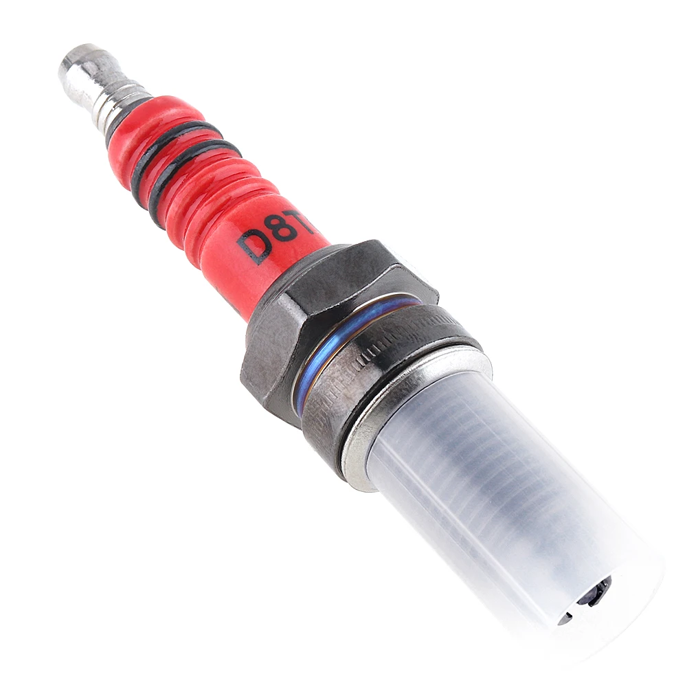 D8TC уровень 3 мульти-угол зажигания красная головка мотоцикла Платиновые насадки