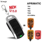 Пульт дистанционного управления для открывателя гаражных ворот APRIMATIC TR2 TR4 TM4 TXM 433,92 МГц Commander