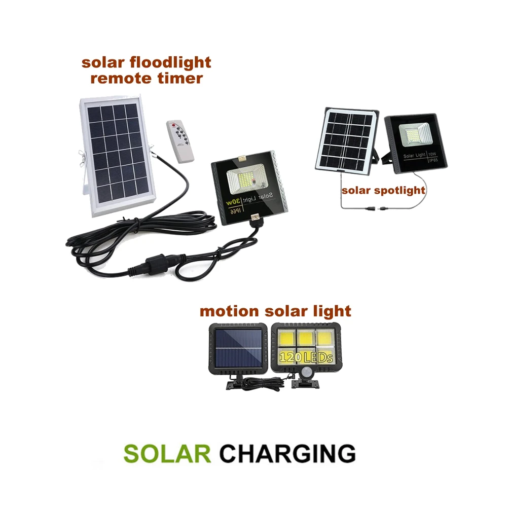 На открытом воздухе 120/100 светодиодный солнечный светильник движения PIR Сенсор