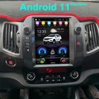 Автомагнитола для KIA Sportage 3, 2 Din, Android 11, 2010-2016, 2015, GPS, экран Tesla