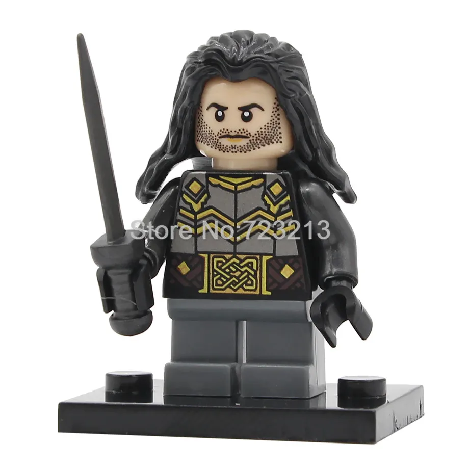 PG8183 Desolation of Smaug рисунок Фили дайн Ironfoot Kili Oin Gloin Dori Goblin ORCS строительные блоки модели кирпичи наборы игрушек - Цвет: Kili
