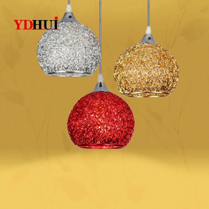 Современный потолочный светильник из кованого алюминия подвесной s винтажный