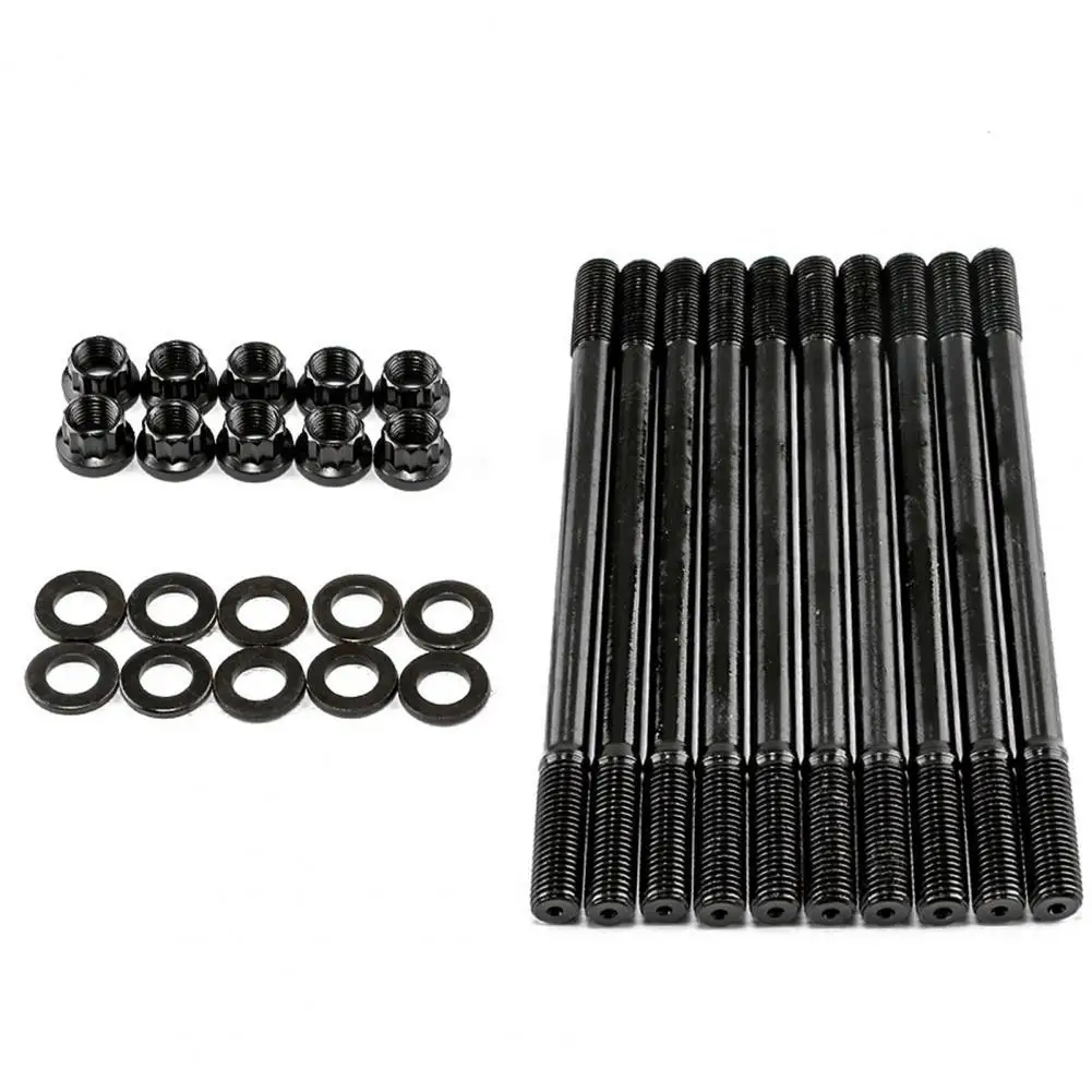

50% Hot Sales!!!Cylinder Bolt Portable Durable 35CRMO Cylinder Head Stud Kit for Honda B18C1