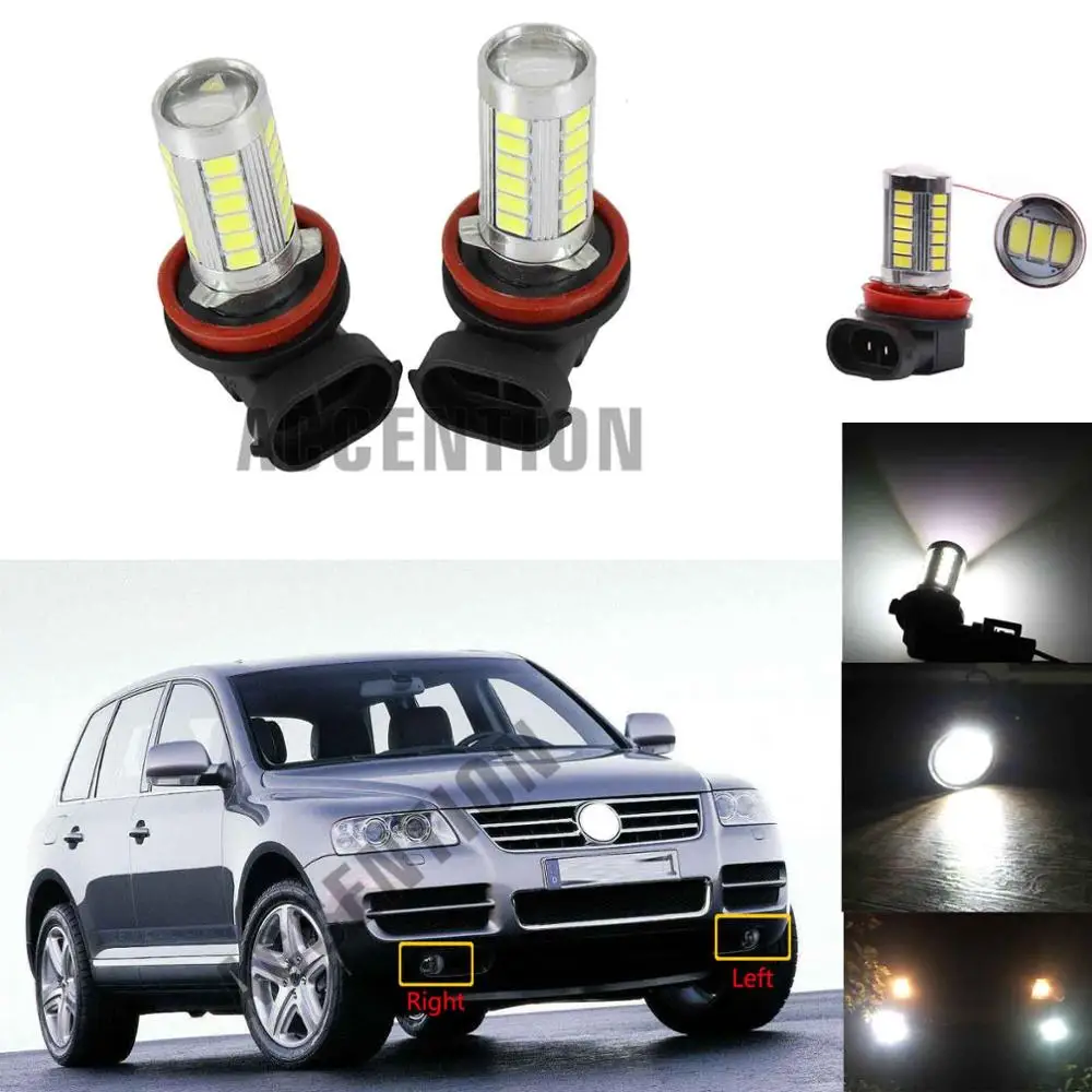 Автомобильный Стайлинг светодиодный светильник для VW Touareg 2003 2004 2005 2006 2007 передний