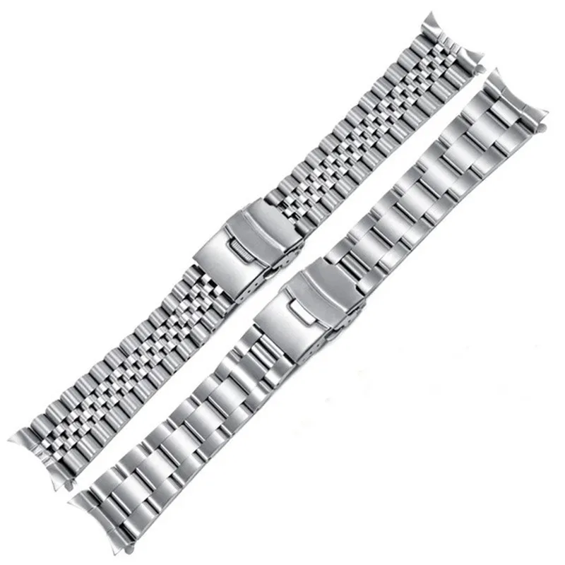 

316L stainless steel 22mm stainless steel oyster strap jubilee band suitable for Seiko SKX007 SKX009 Watch