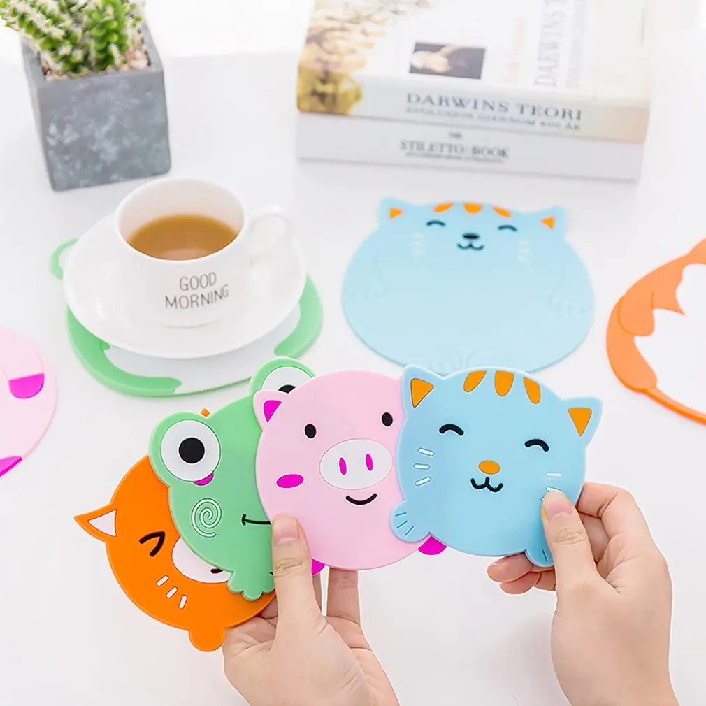 1 шт силиконовый изоляционный коврик горячая Распродажа креативный милый