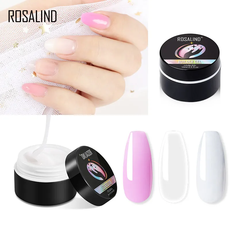 Маникюрный набор ROSALIND для дизайна ногтей со стандартным гель лаком УФ