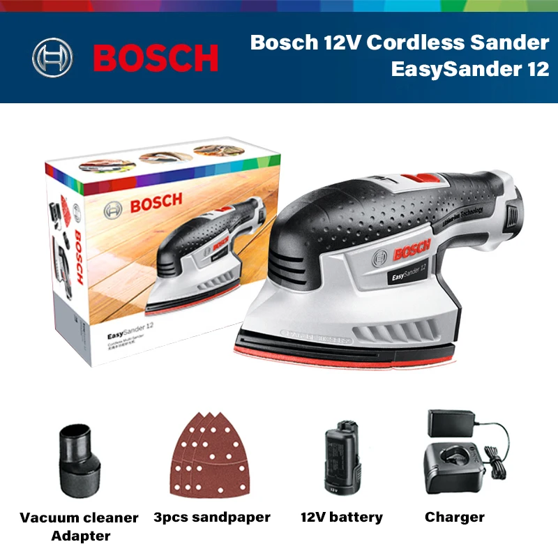 

Шлифовальная машинка Bosch аккумуляторная многофункциональная, 12 В