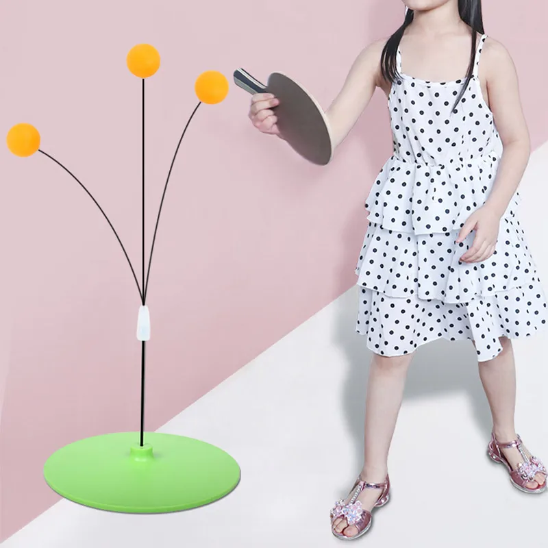 

Tables Tennis Rebound Trainer PingPong Training Equipment Rebound Shaft Rapid Backbound Machine &T8