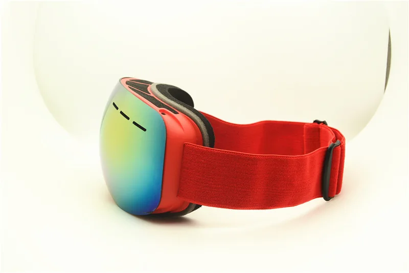 Для взрослых Лыжный Спорт очки большие сферические Gafas сноуборд мужские и женские лыжные очки двухслойные противотуманные