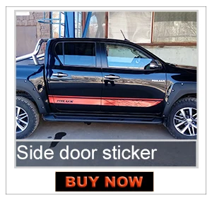 Звукосниматель боковой двери наклейки виниловые графические наклейки комплект для TOYOTA HILUX MAZDA NAVARA RANGER TRITON SUV