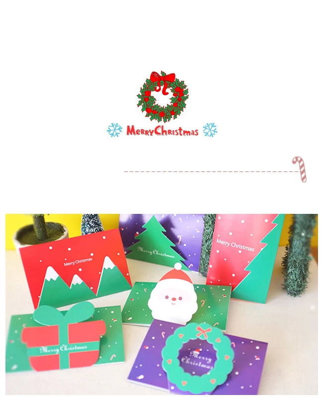 1 шт рождественские Санта Клаус мультфильм всплывающие открытки X-mas 3D Поздравительные открытки вечерние Пригласительные открытки счастливый год открытки спасибо