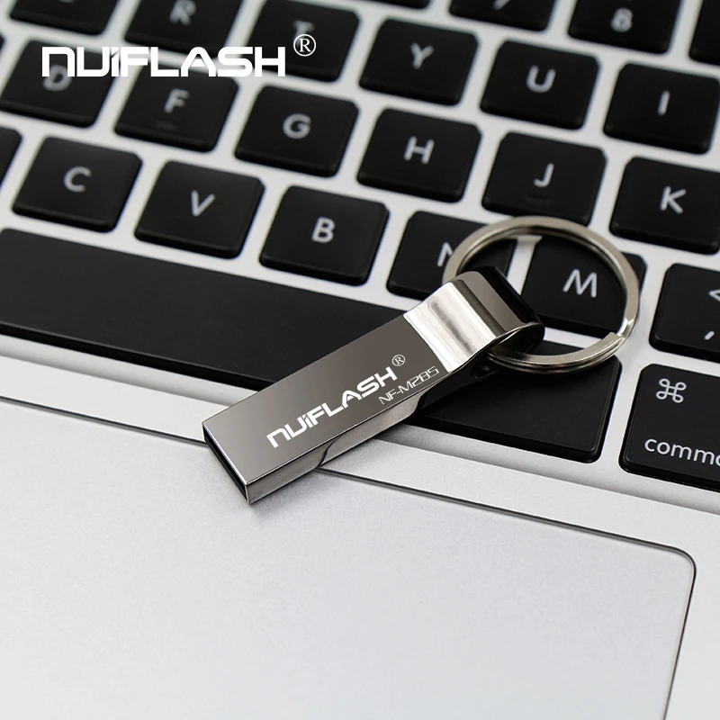Новый usb флеш накопитель nuiflash 64 ГБ 32 16 8 4 Гб флешка водонепроницаемый серебристый u