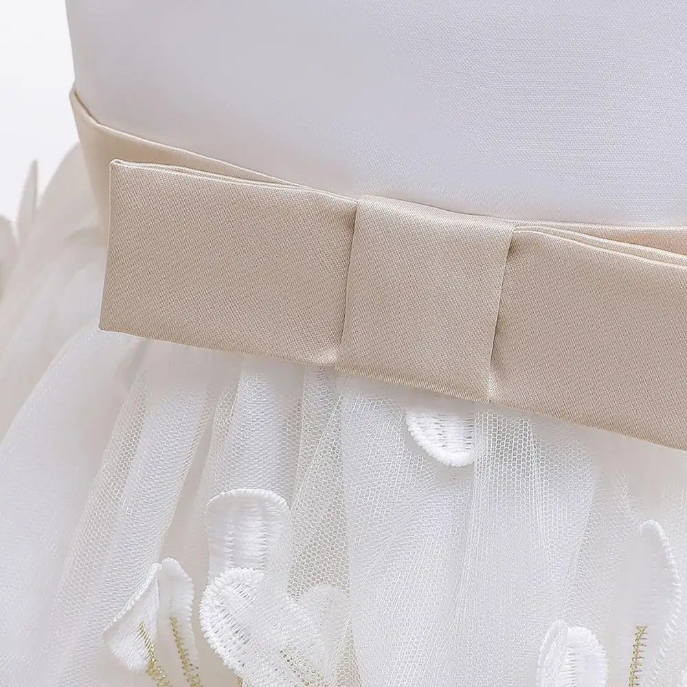 Вечернее платье-пачка для девочек элегантное кружевное платье с цветочной