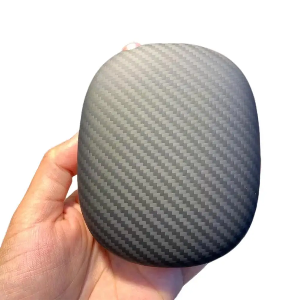 

Real Pure Carbon Fiber Case For Airpods Max Ultra-thin Hard Case For Apple MaxPrecise Opening Anti-Fall Protect Cover Airpo V3F5