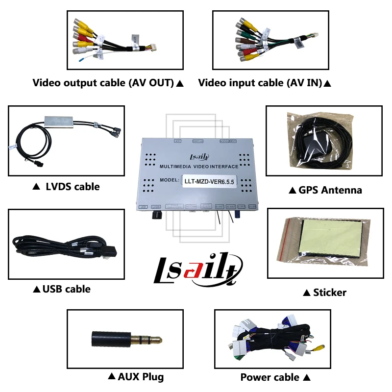 CarPlay и Android видео интерфейс для Mazda 2 Demio 2014 20 GPS навигационная коробка поддержка