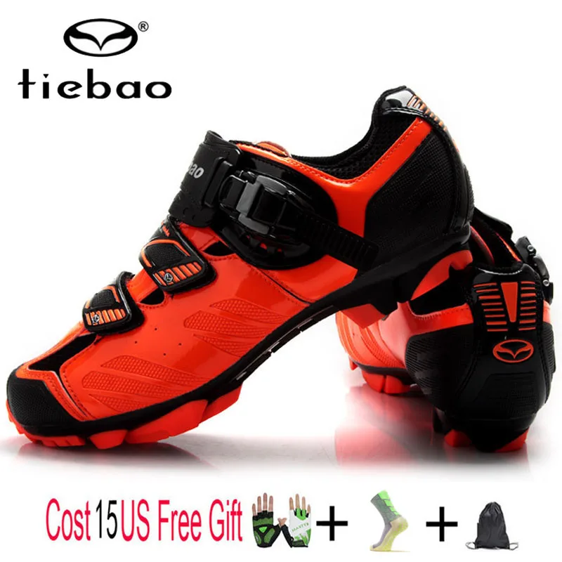 as picture Tiebao/Новинка; обувь для велоспорта; велосипедная обувь; MTB SPD; самоблокирующиеся дышащие ботинки для езды на горном велосипеде для женщин и мужчин - Цвет: as picture