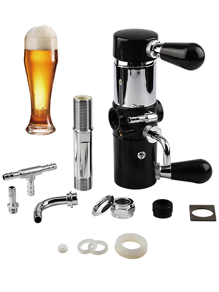 

Homebrew Beer Bottle Fill Beer Tap Defoaming Beer Tap Maximize Beer Freshness and Authenticity Tools Bar Brewing Accessories