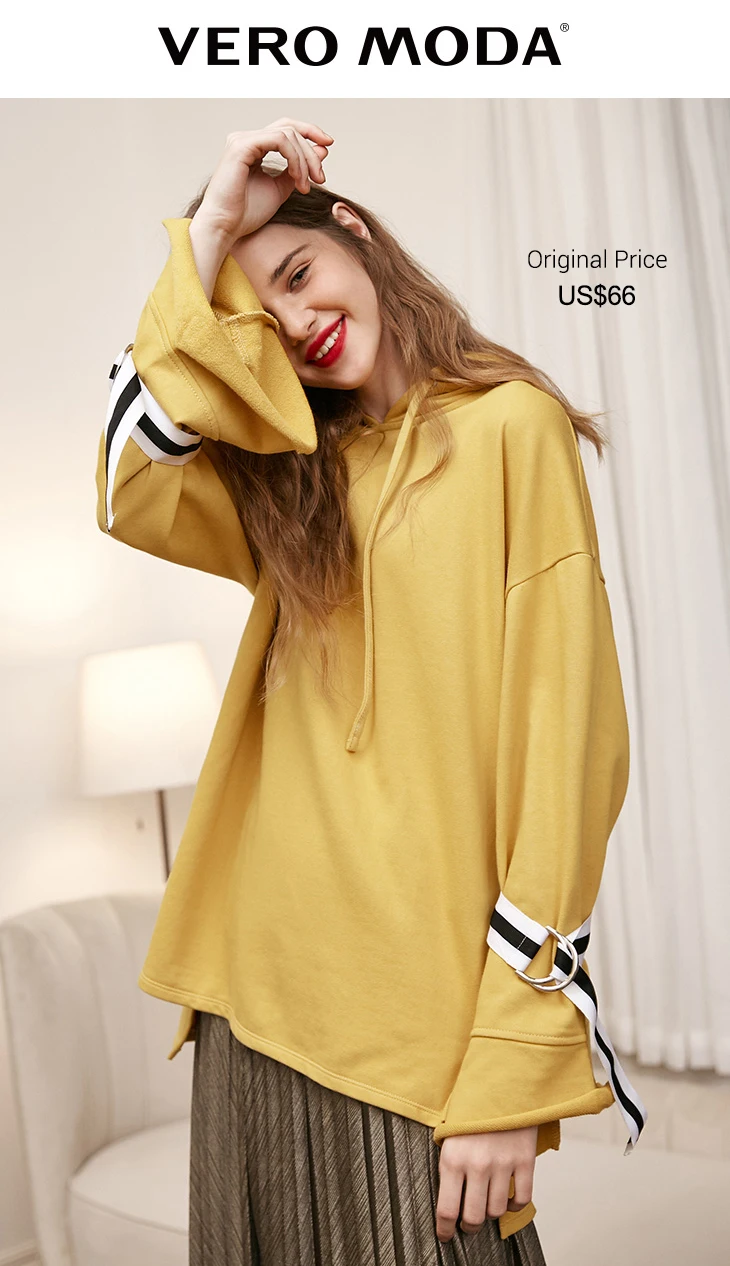 Vero Moda осенние свободные милые женские толстовки | 318333502
