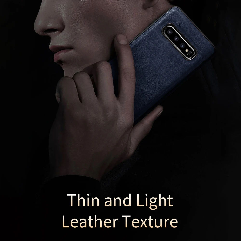 LLZ. COQUE, ультратонкий кожаный чехол премиум класса, защитный чехол для samsung Galaxy S10e S9 S10 Plus Note 9, чехлы, чехлы