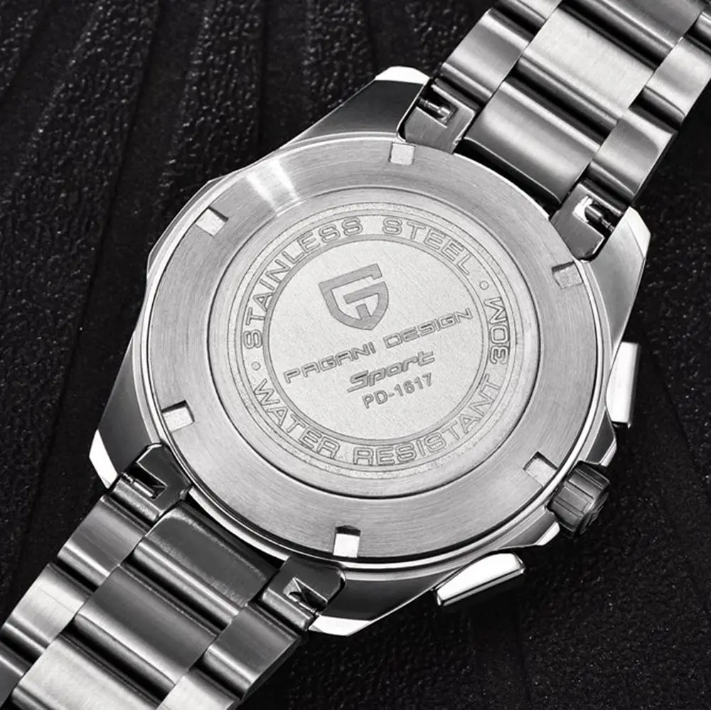 

Pagani Design 2021 New Fashion Men's Quartz Business Watches Sapphire Glass Waterproof Calendar Military Time Code Table Relogio