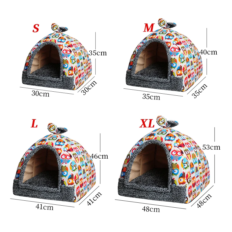 Палатка Petshy Yurt для домашних питомцев домик кошек моющаяся кровать маленьких