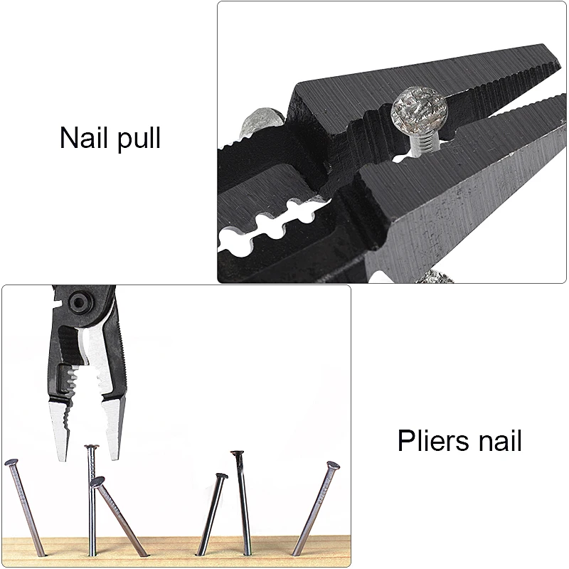 

TEZEN Wire Cutter Automatic Stripper Hard Handtools Multifunctional Stripping Tools Crimping Plier Terminal 0.2-6.0mm2 Hand Tool