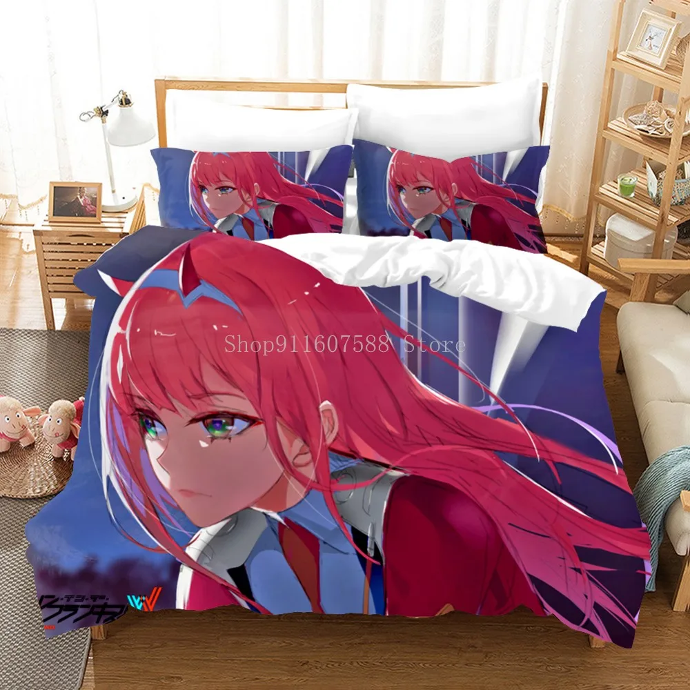 Japanese Anime Re Zero Comforter Bedding Set kara Hajimeru Isekai Seikatsu Emilia Cartoon Duvet Cover And Pillowcases Bed Linen | Дом и сад