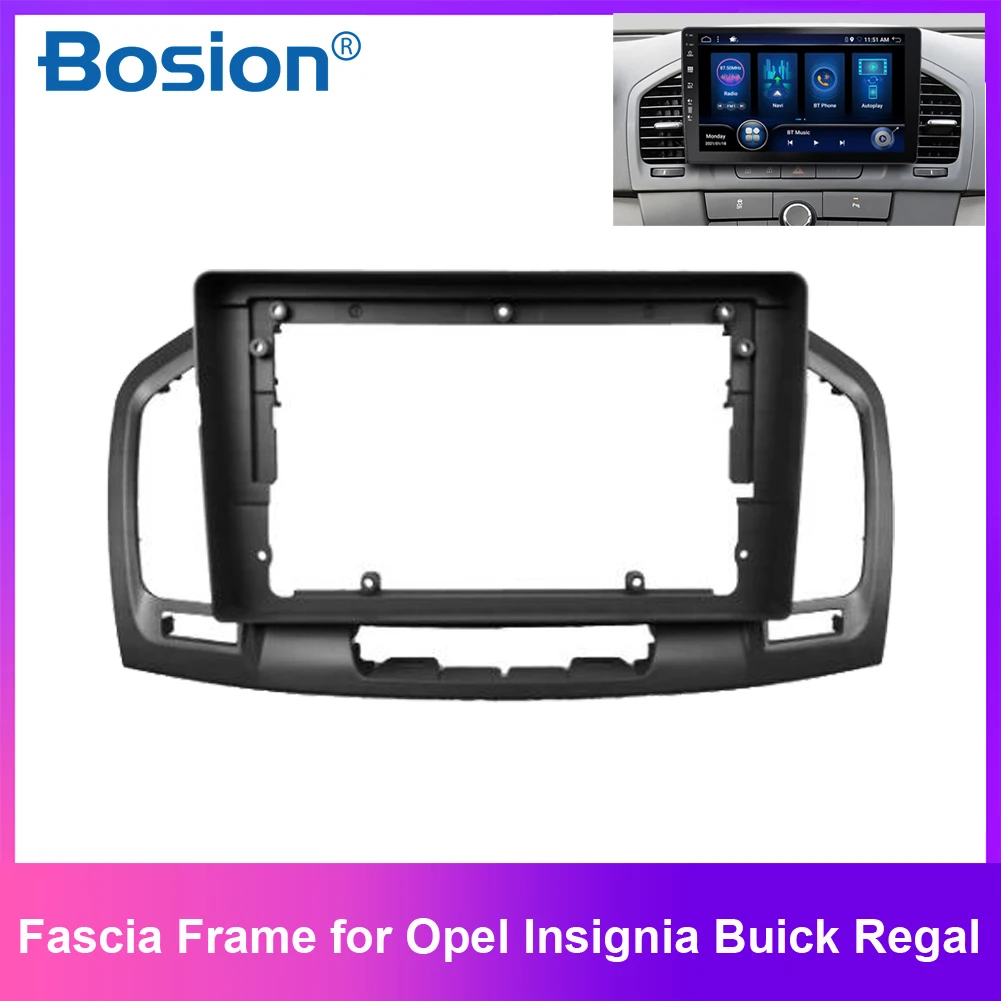 

2 Din Car Radio Fascia for Buick Regal Opel Vauxhall Holden Insignia 2010-2013 Stereo Panel Dash Mounting Installation Trim Kit