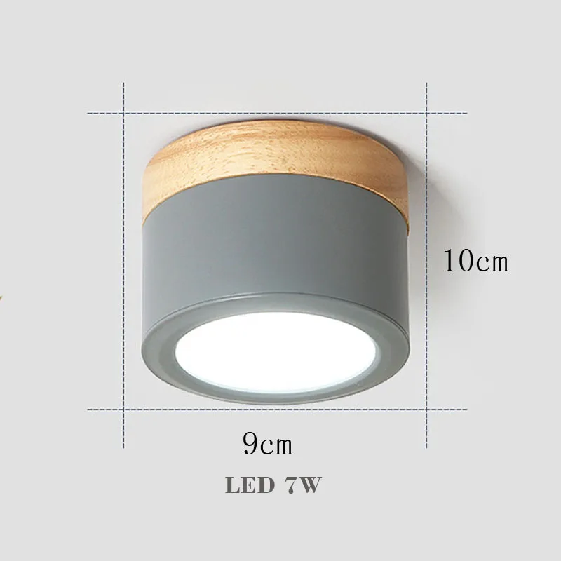 

ModernLED Ceiling Lights Nordic Colors Ceiling Lamp Wood Living Room Bedroom Kitchen Corridor Lights for Room Lampara Led Techo