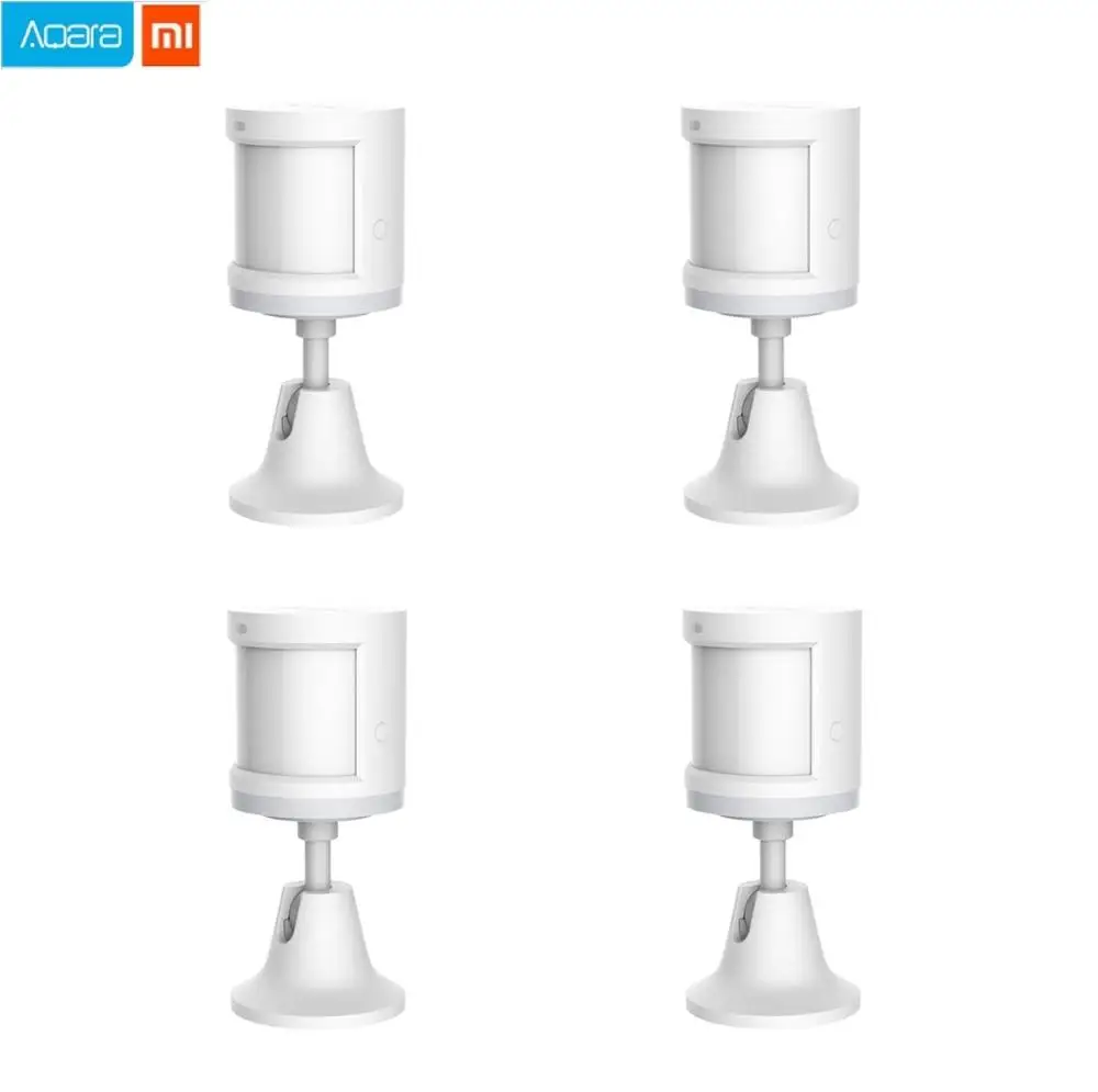 4 pcs Xiao mi Aqara датчик человеческого тела умный датчик движения тела Zigbee подключение mi jia шлюз mi домашнее приложение - Цвет: 4 pcs