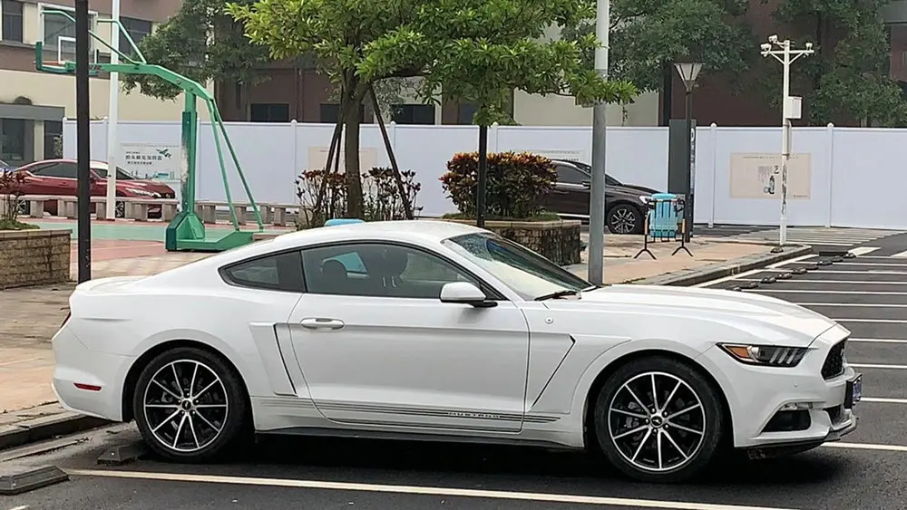 2 шт. накладка на крыло GT350 для Ford Mustang 3 T 5 0 3D декоративная наклейка черные
