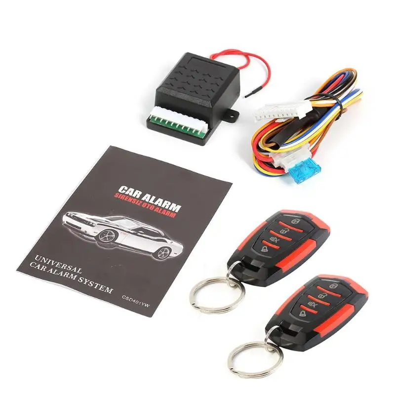 Автомобильный Дистанционный центральный дверной замок система сигнализации без