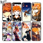 Чехол-накладка Haikyuu для Samsung Galaxy A9, A8, Star, A750, A7, A6, A5, A3 Plus 2018, 2017, 2016, черный, мягкий