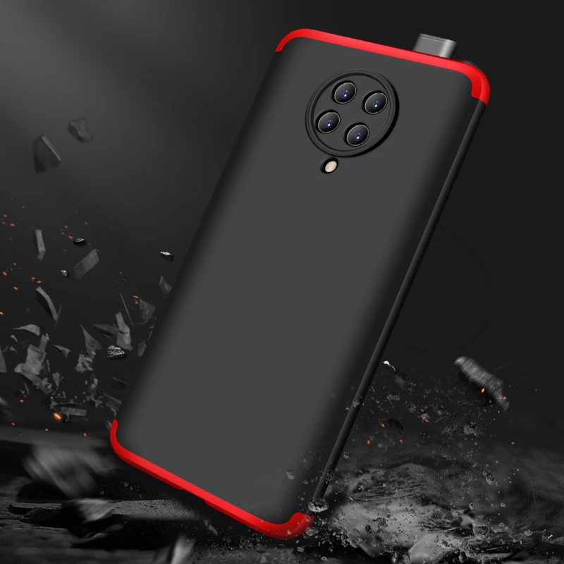 Чехол с полной защитой 360 градусов для Xiaomi Poco F2 Pro чехол телефона 3 в 1 матовый
