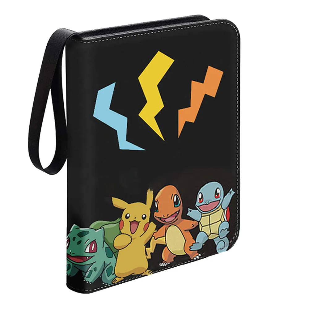 TOMY Pokemon Binder карты коллекционеры альбом Аниме игра Защита портативный чехол для