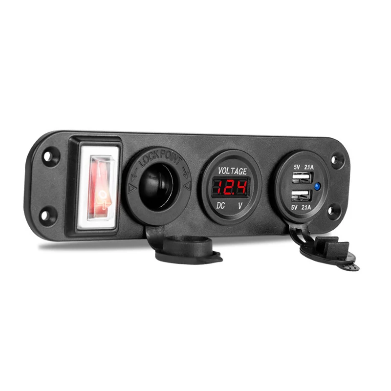 Автомобильное зарядное устройство с двумя usb портами для морской лодки Xiaomi