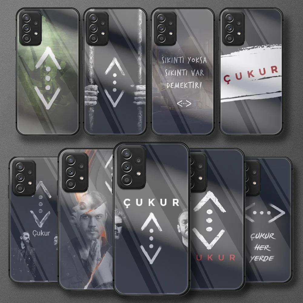 

Turkey Cukur Show TV Tempered Glass Phone Case Cover For Samsung Galaxy A M 10 12 20 21 30 31 40 50 51 52 70 71 72 E S Soft