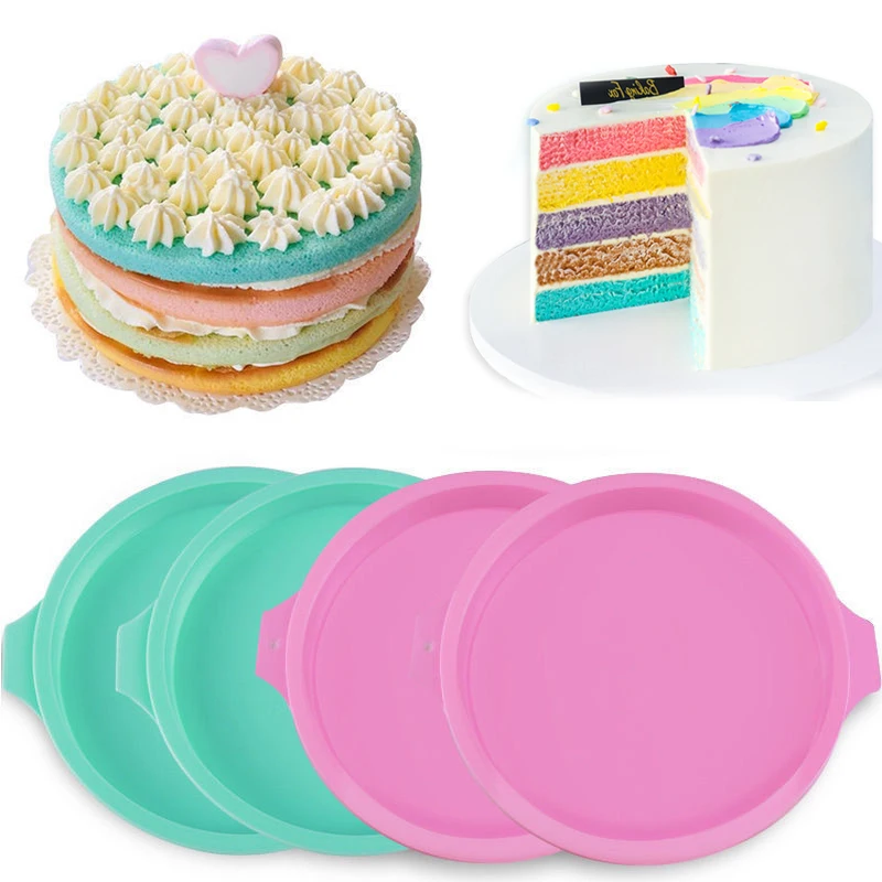Новинка силиконовая многослойная круглая форма для торта кухонная посуда сделай