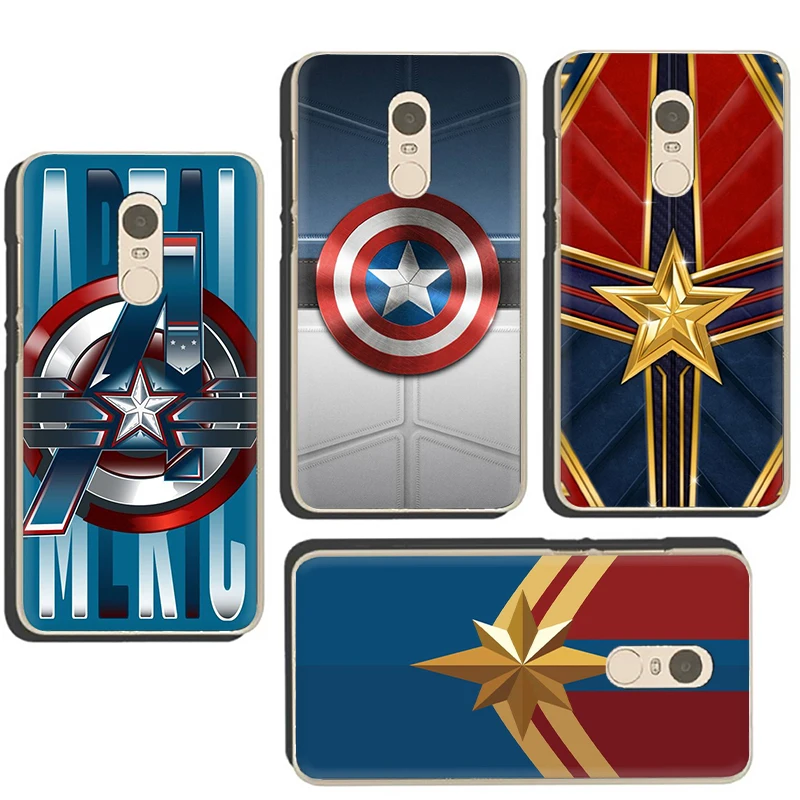 Жесткий чехол для телефона Marvel Superhero Redmi 4 A X 5 6 Pro S2 7 8A Note | Мобильные телефоны и