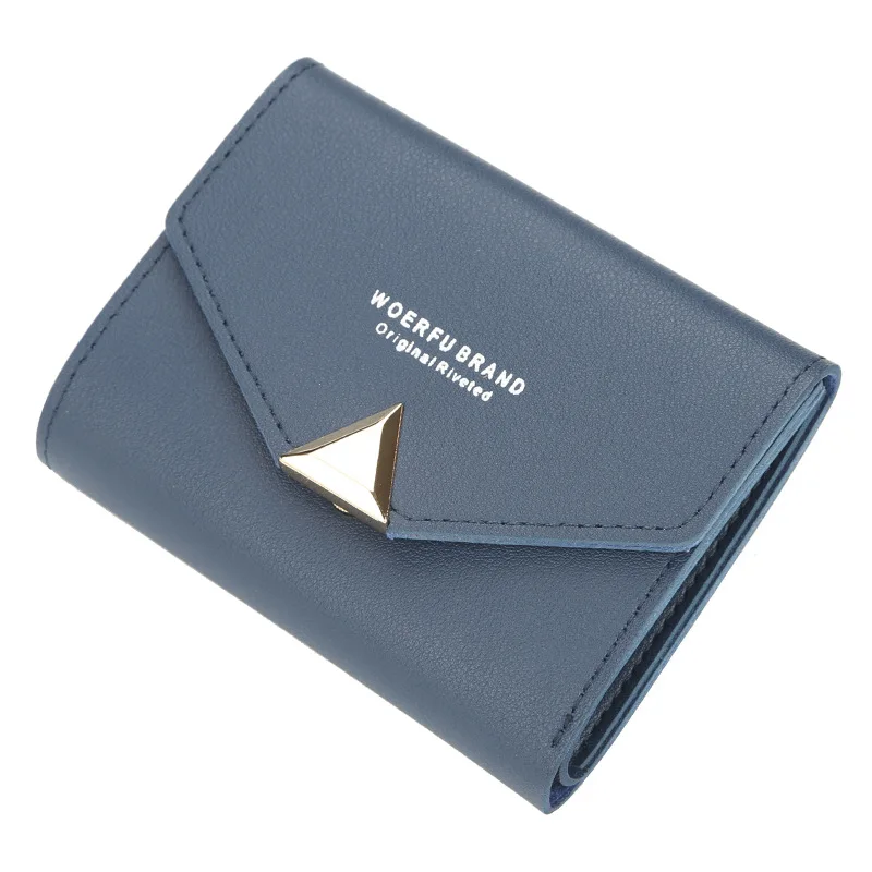 Модный кожаный кошелек Baellerry для женщин Дамский короткий бумажник с кредитницей