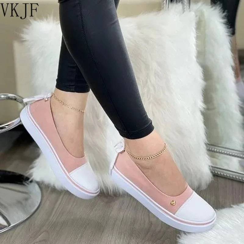 

Women Ballet Flats Casual Shoes Slip-on Ladies Moccasins Soft Shoes Female Summer Loafers Shoes Woman Footwear Tenis Feminino