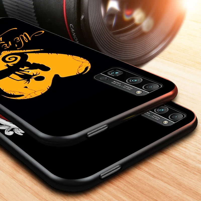 

The night christmas for Honor V30 30 30S 30i View 20 20S 20i 20E V20 Lite Pro Plus Black Phone Case